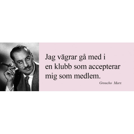 Magnet/Jag vägrar gå med